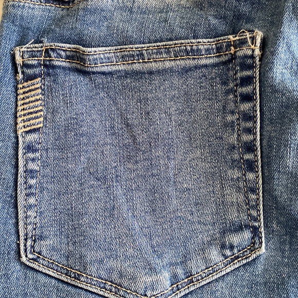 Paige Verdugo Ankle Undone Caballo in Bettie wash shark bite ankles sz 26 - Picture 12 of 13